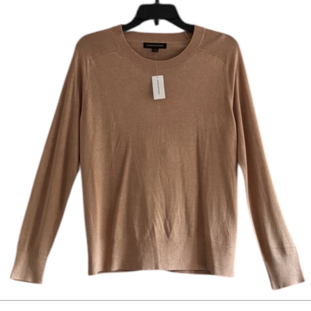Banana Republic Womens Sweater with Silk Retails $89.50